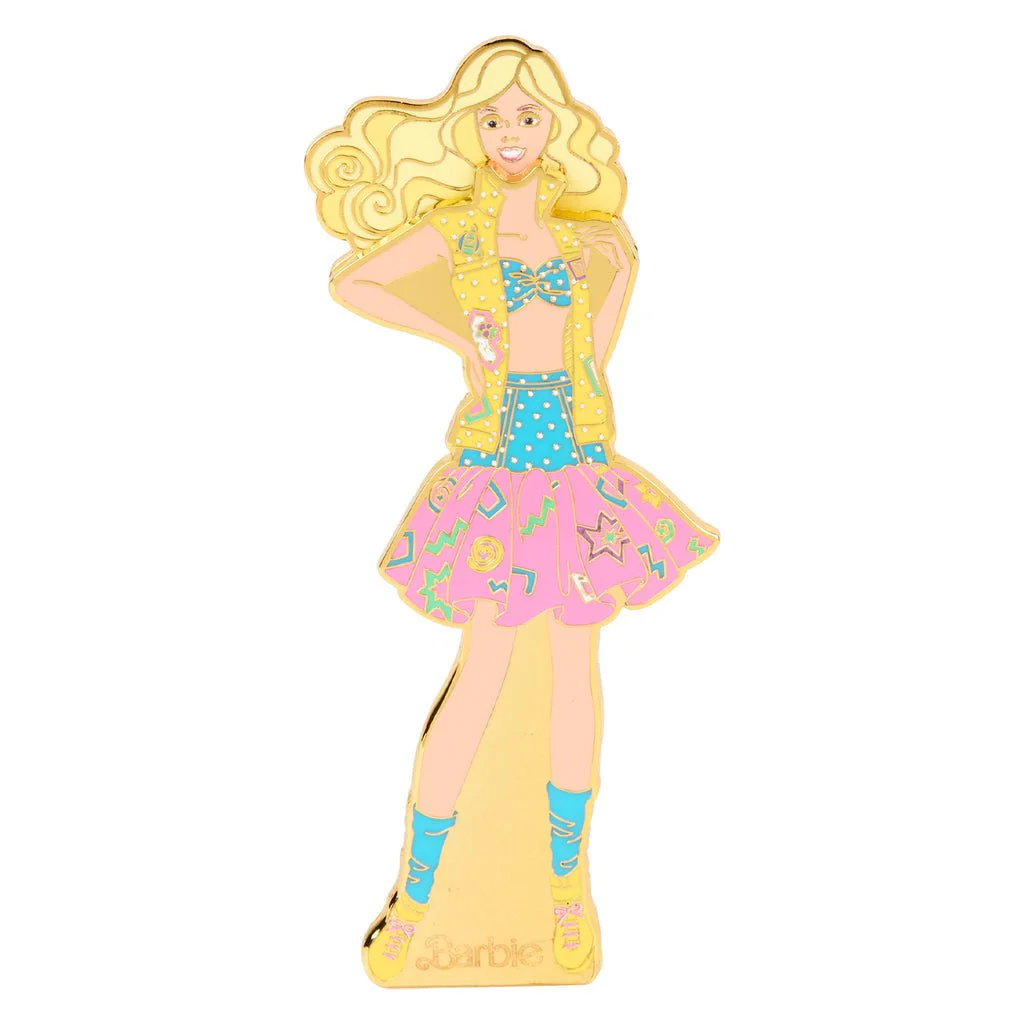 Loungefly x Barbie 65th Anniversary 3 pc Doll Magnetic Pin Set - Image 4