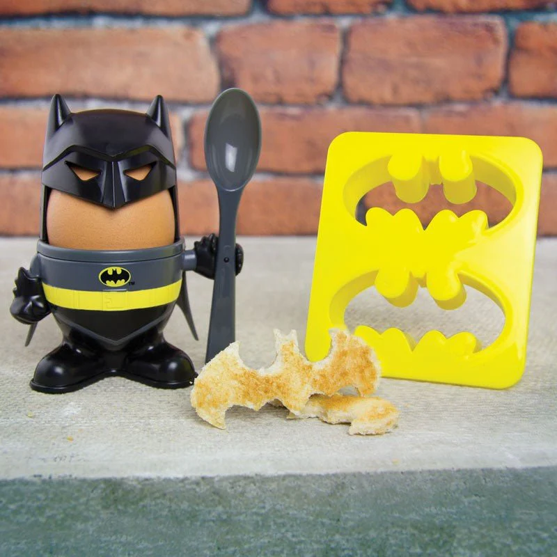Batman Egg Cup and Toast Cutter Set