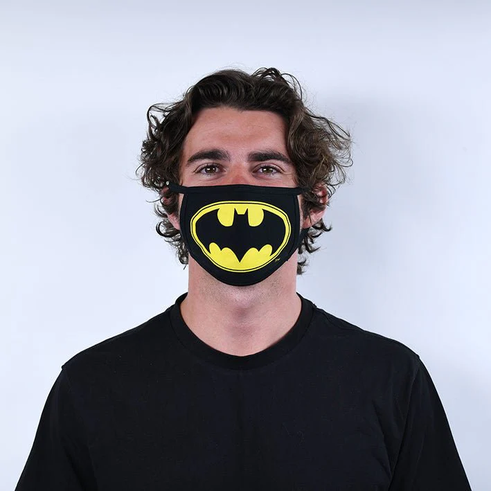 Batman Logo Face Mask 2 Pack - Image 2