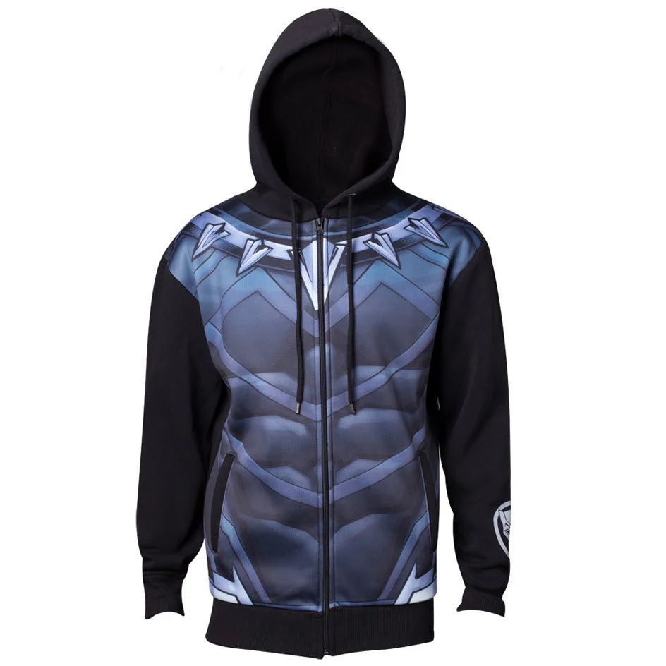Black Panther Sublimated Costume Hoodie - Image 7