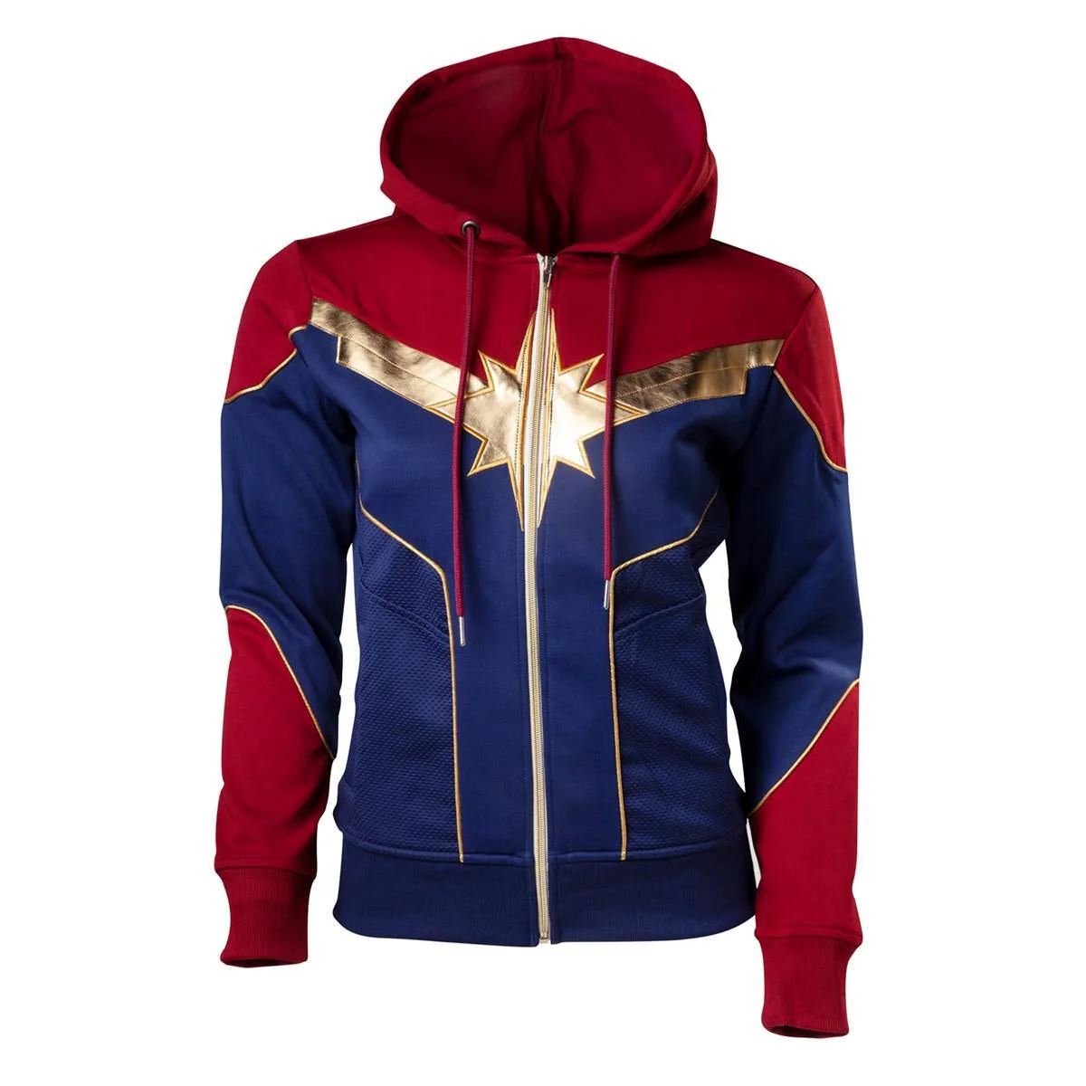 Captain Marvel Womens Costume Hoodie - Image 5