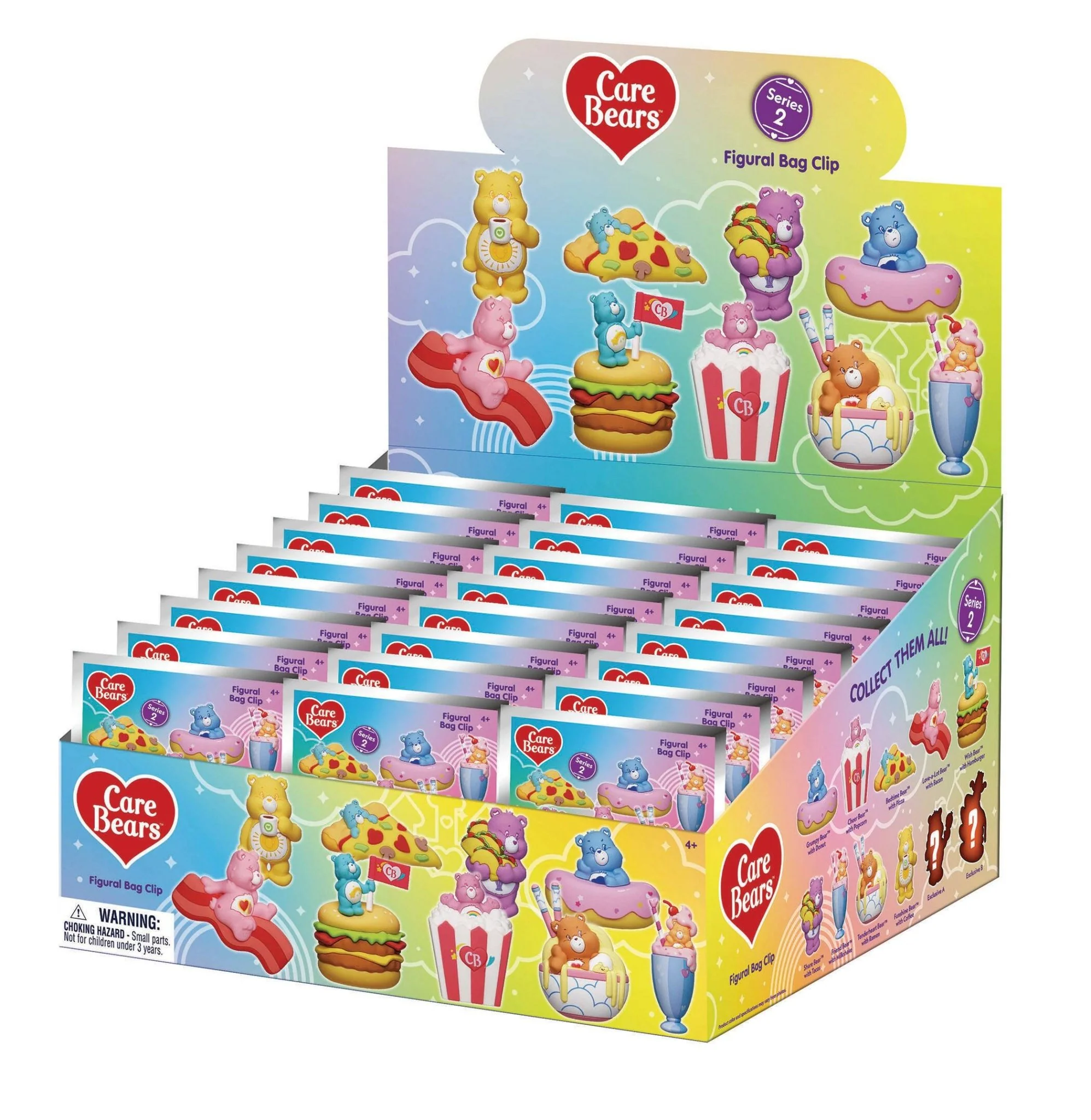 Care Bears Series 2 Blind Bag Mystery Bag Clip - Image 2