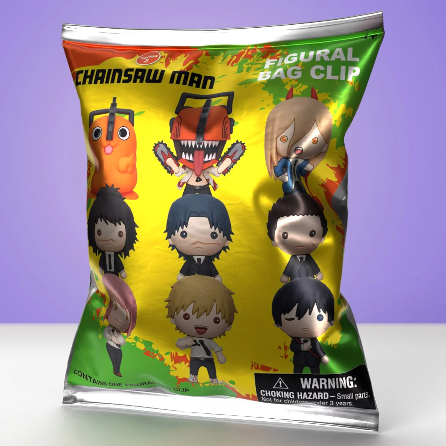 Chainsaw Man Series 2 Blind Bag Mystery Bag Clip