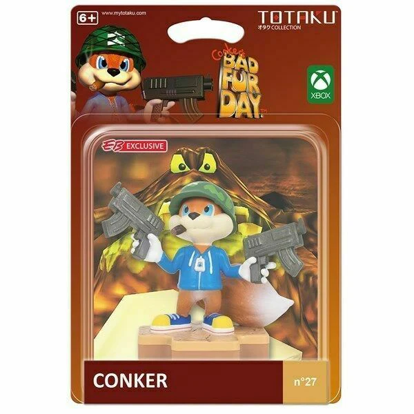 Totaku Conker's Bad Fur Day 10cm Figurine