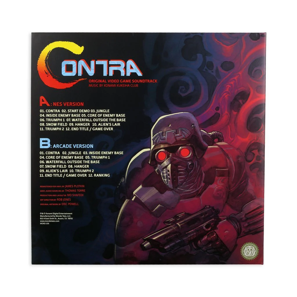 Contra Vinyl Soundtrack (LP) - Image 2