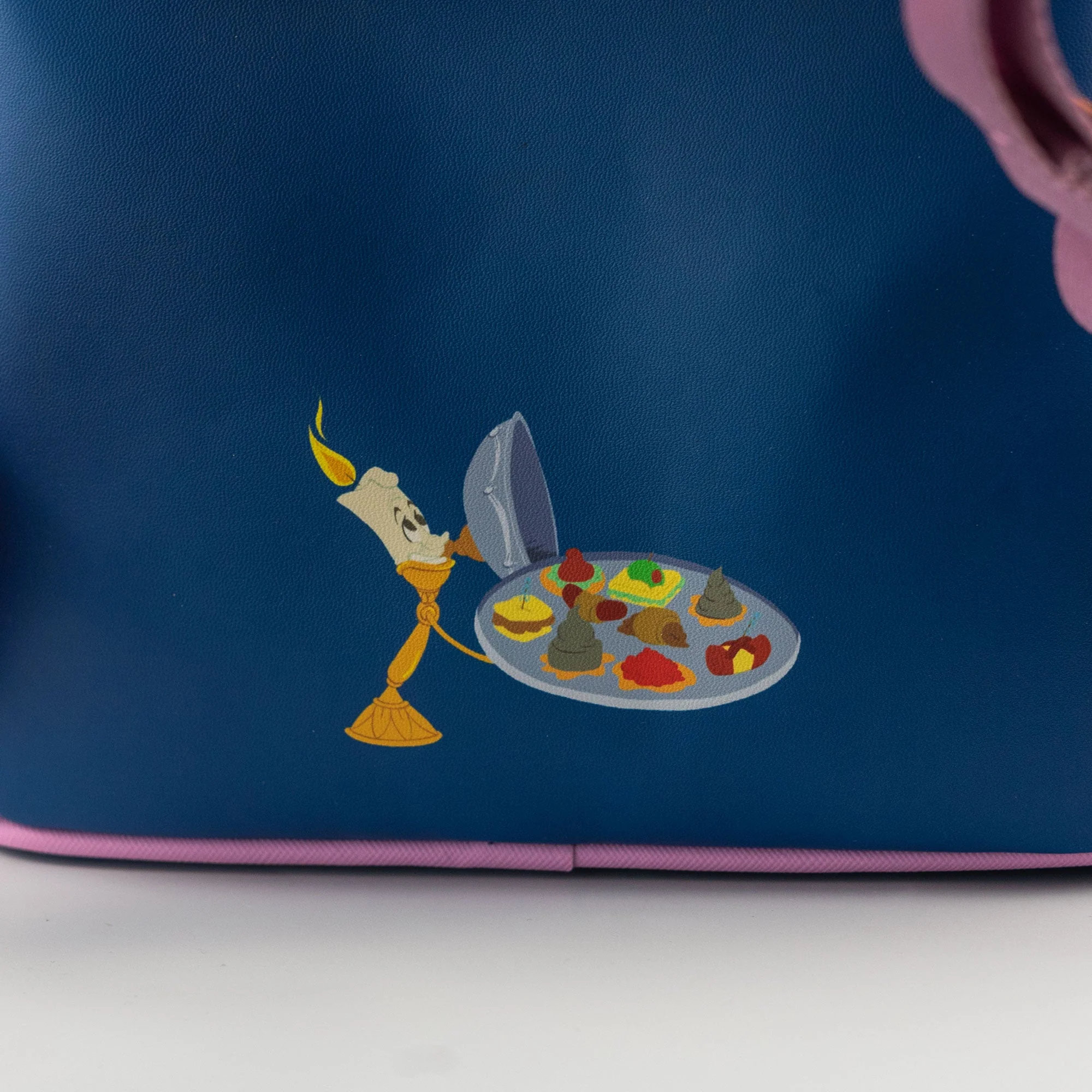 Loungefly x Disney Beauty and The Beast Cogsworth Be Our Guest Mini Backpack - Image 4