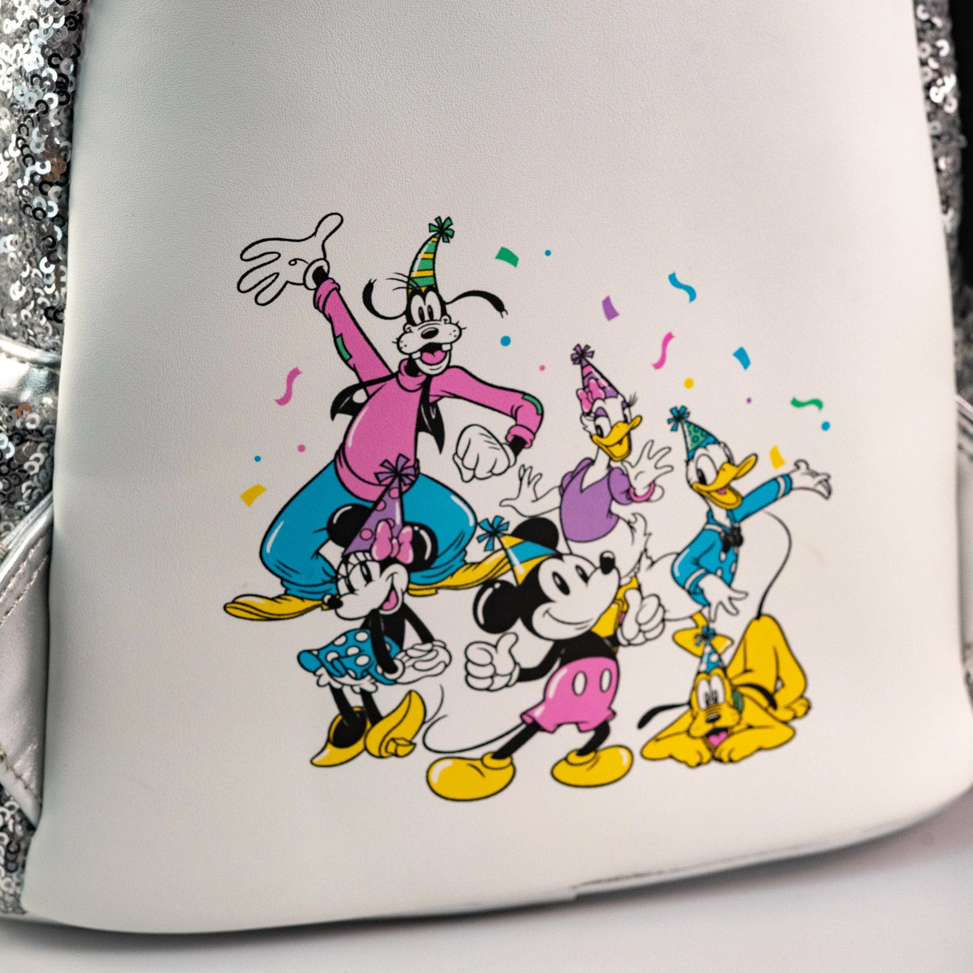 Loungefly x Disney Mickey and Friends Birthday Celebration Mini Backpack - Image 9