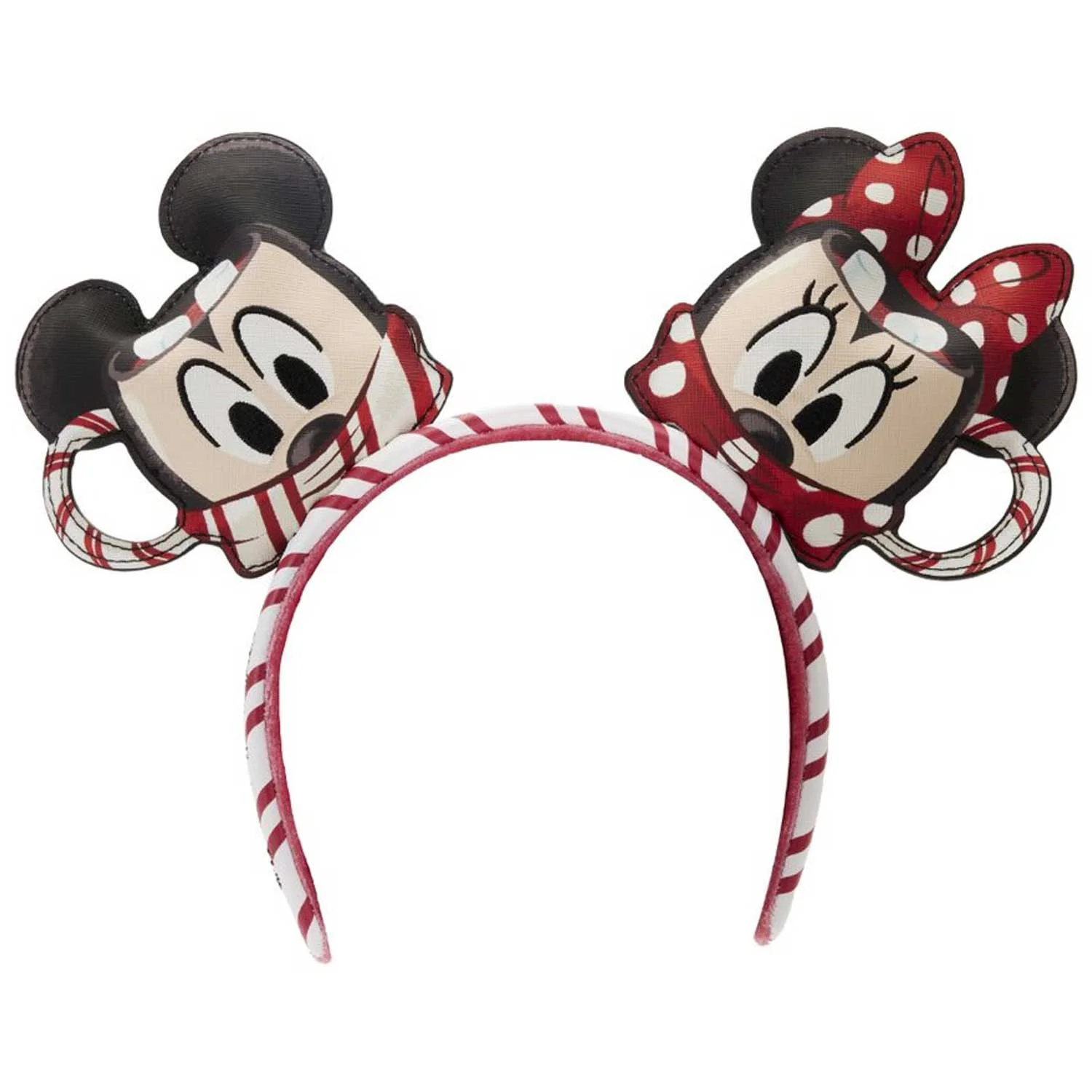 Loungefly x Disney Mickey and Minnie Hot Cocoa AOP Mini Backpack with Headband Combo - Image 8
