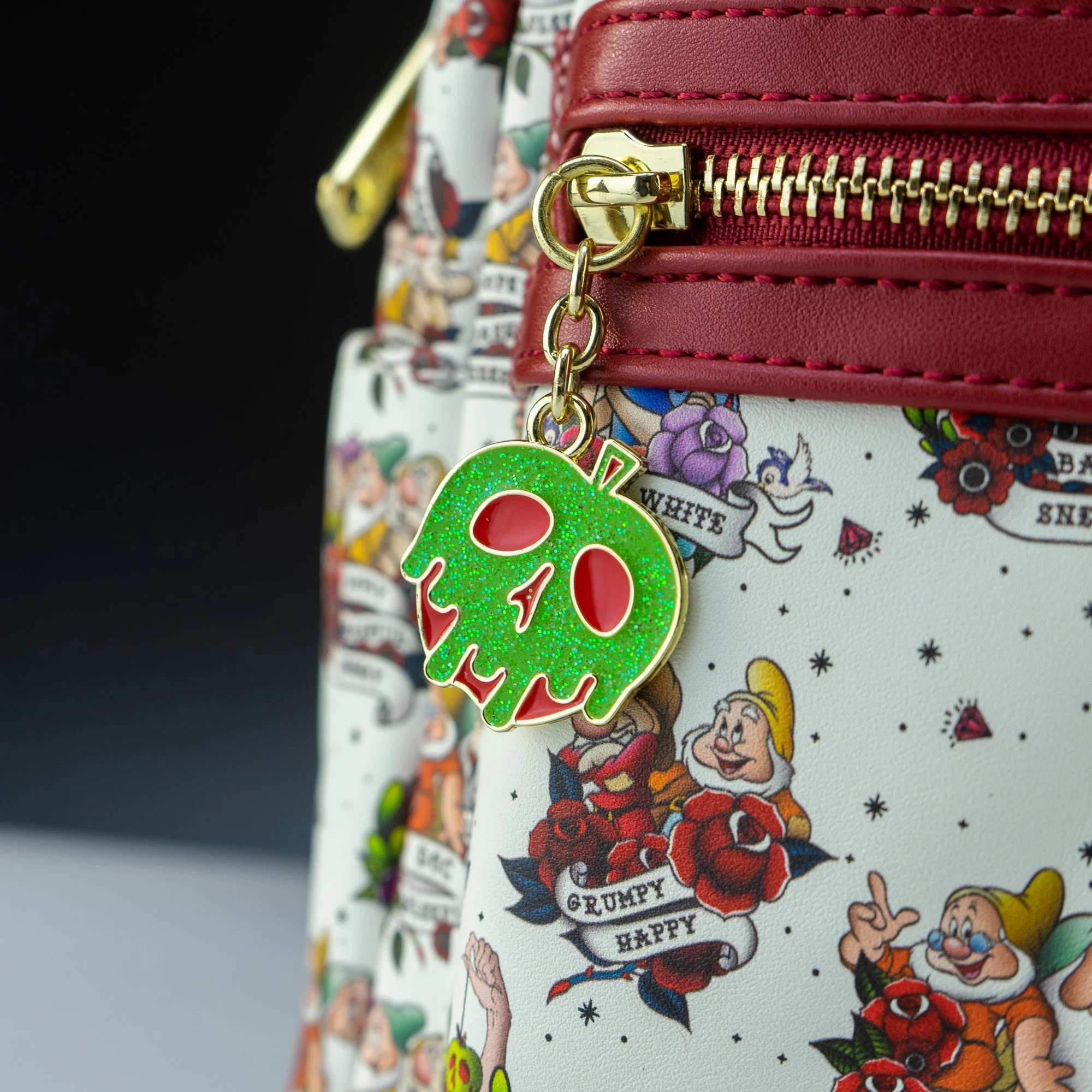 Loungefly x Disney Snow White and the Seven Dwarfs Tattoo Mini Backpack - Image 3