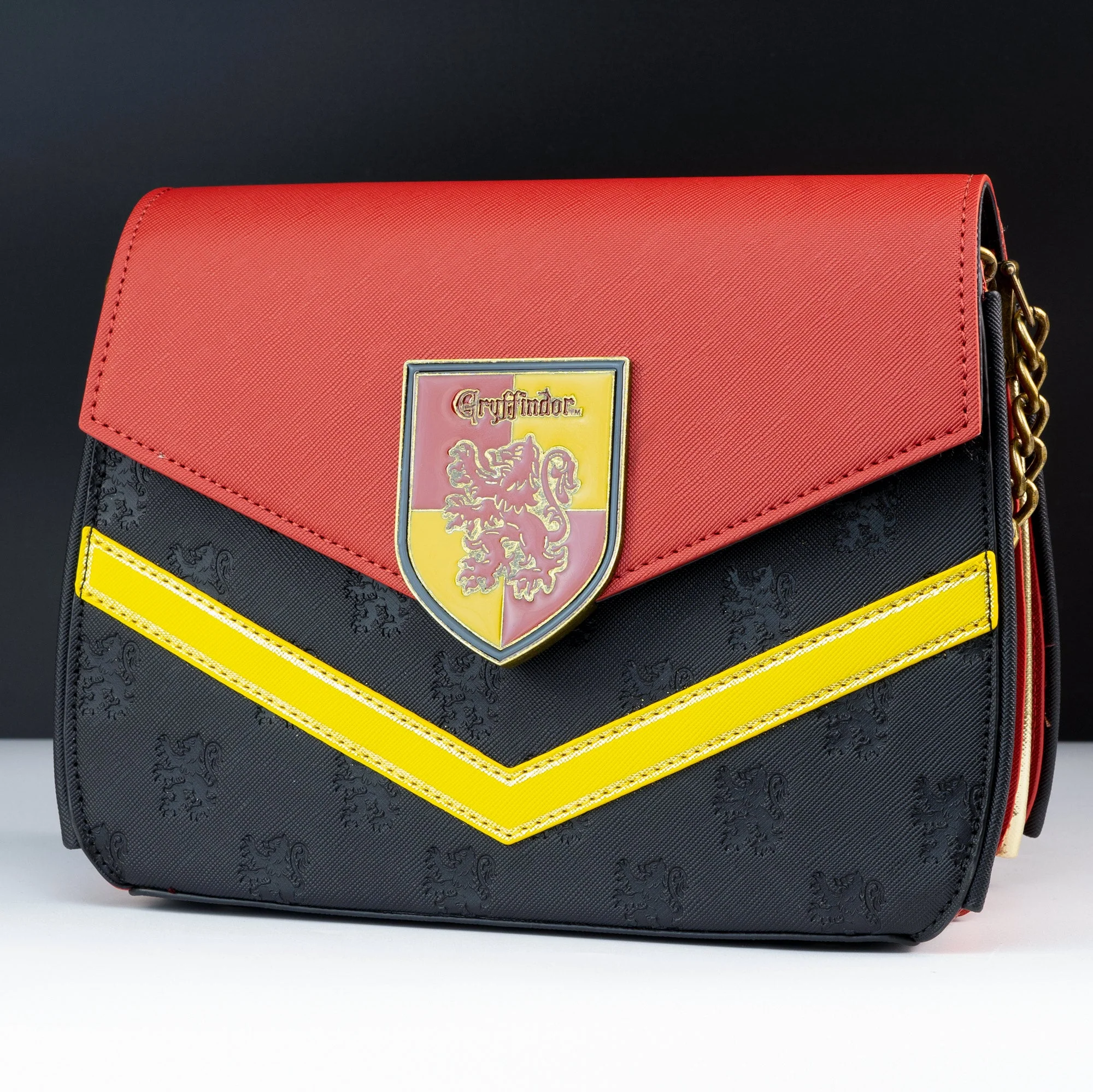 Loungefly x Harry Potter Gryffindor Chain Strap Crossbody Bag - Image 2