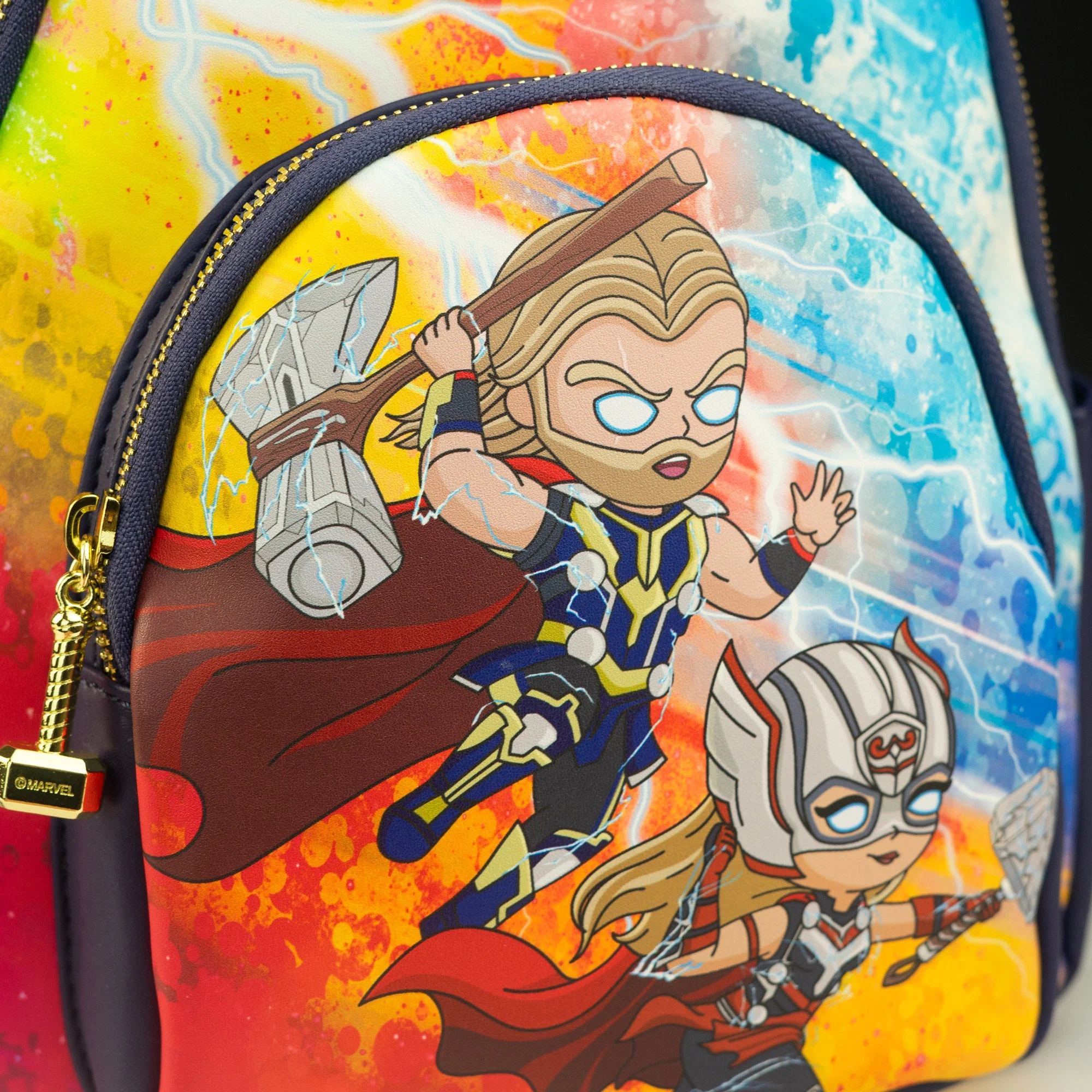 Loungefly x Marvel Thor Love and Thunder Mini Backpack - Image 3