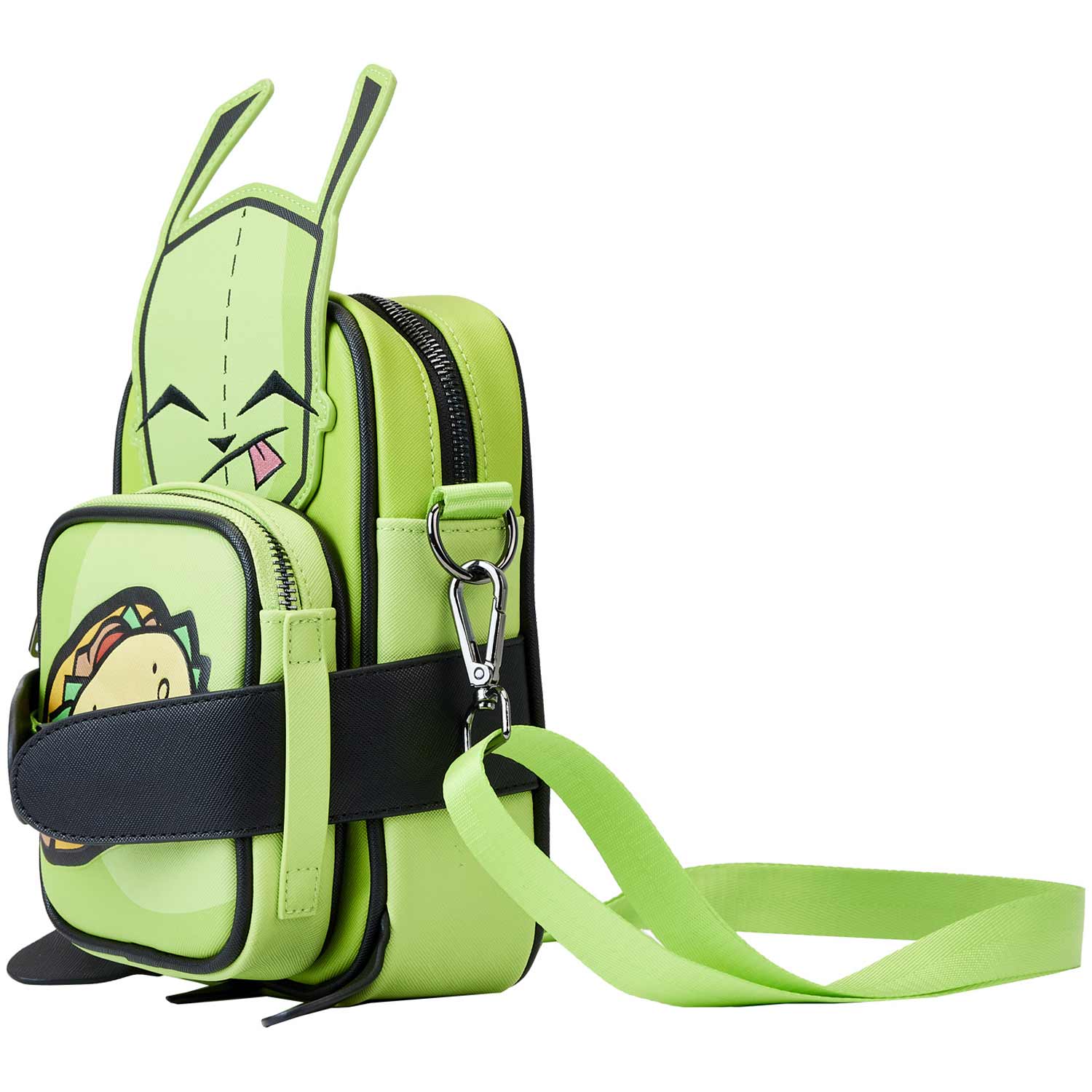 Loungefly x Nickelodeon Invader Zim Gir Cosplay Crossbuddies Bag - Image 5