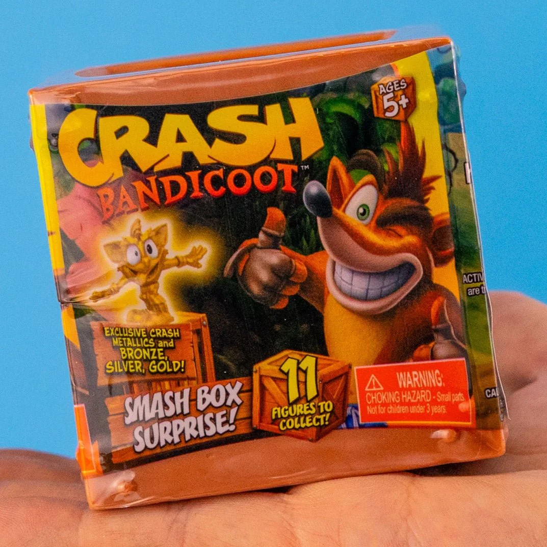Crash Bandicoot Mystery Crate with Surprise Toy