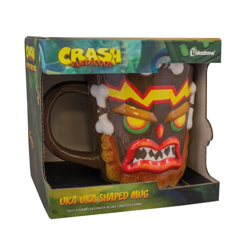 Crash Bandicoot Uka Uka Shaped Mug - Image 2