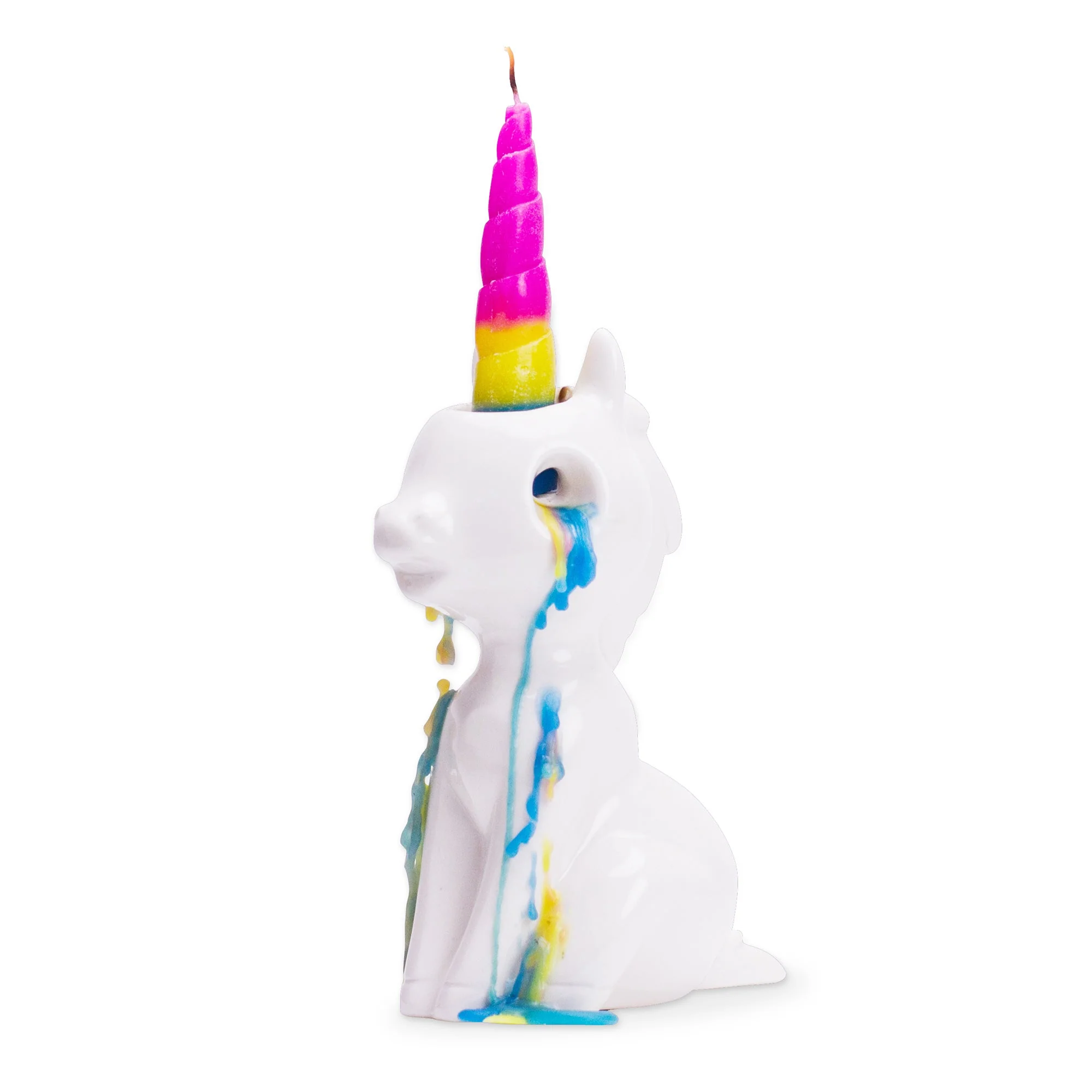 Crying Unicorn Candle