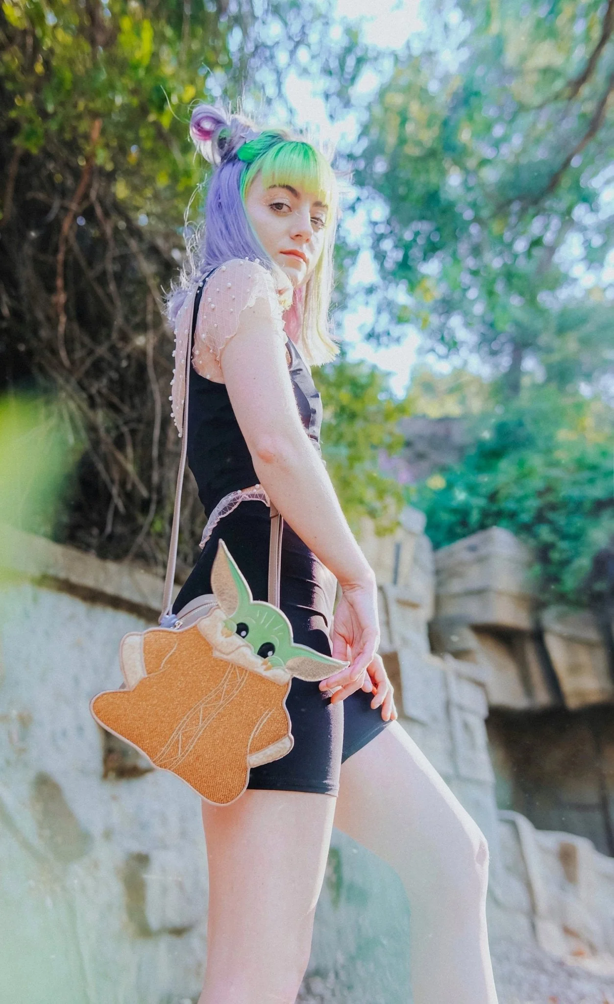 Danielle Nicole Star Wars Mandalorian - The Child Species Unknown Crossbody Handbag - Image 6