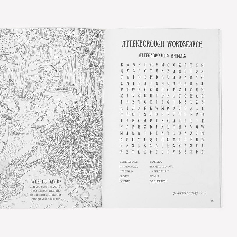 David Attenborough Activity Book - Image 2