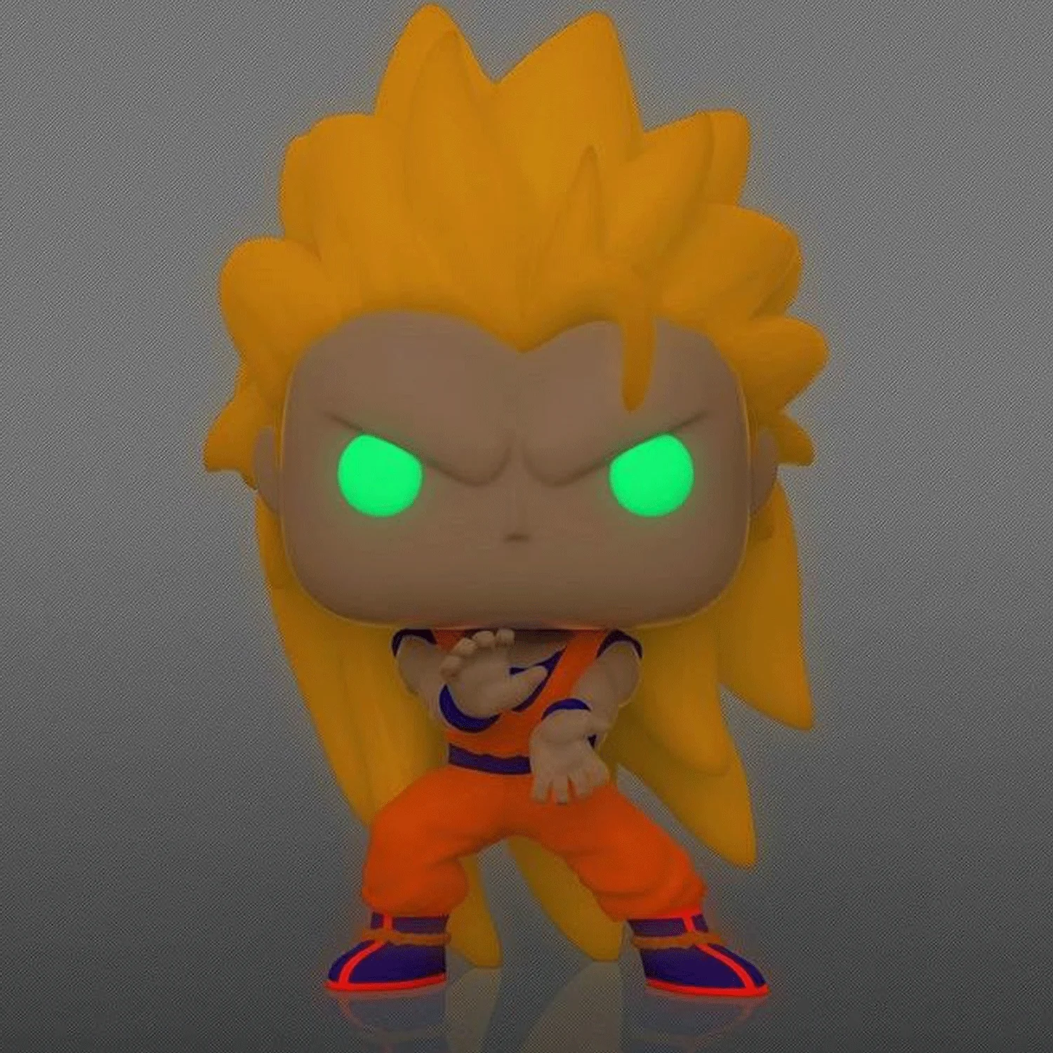 DBZ Goku SS3 (Glow in the Dark) Pop! Vinyl and Tee Set - Image 5