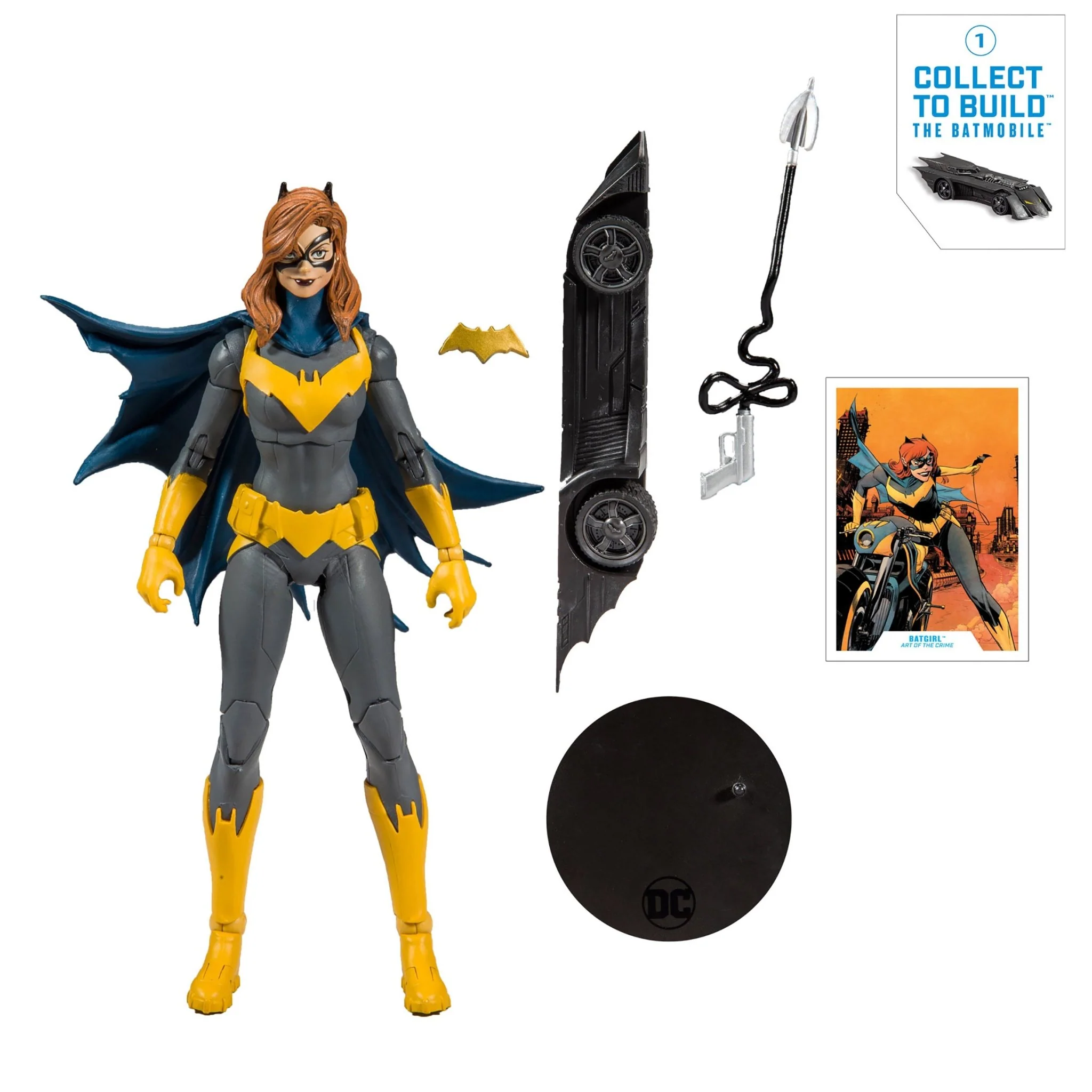 DC Multiverse BatGirl Art of the Crime 7" Action Figure - Image 7