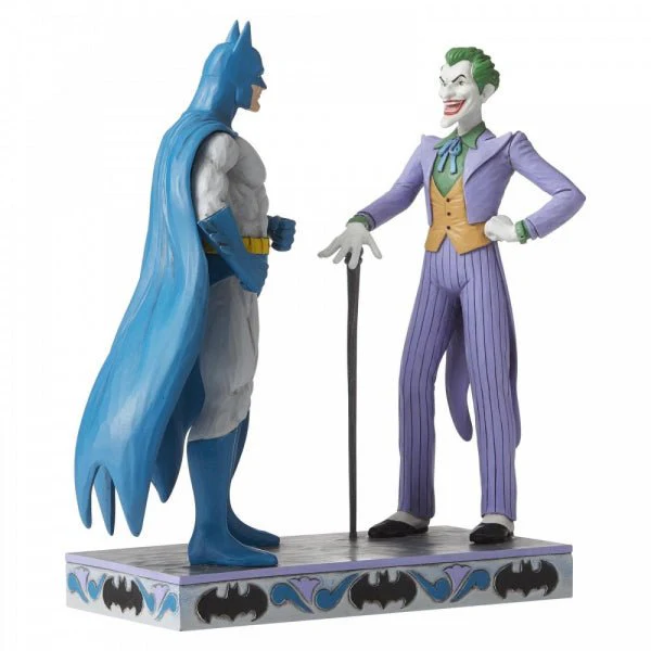 DC Comics by Jim Shore - Batman and The Joker Figurine - Image 2