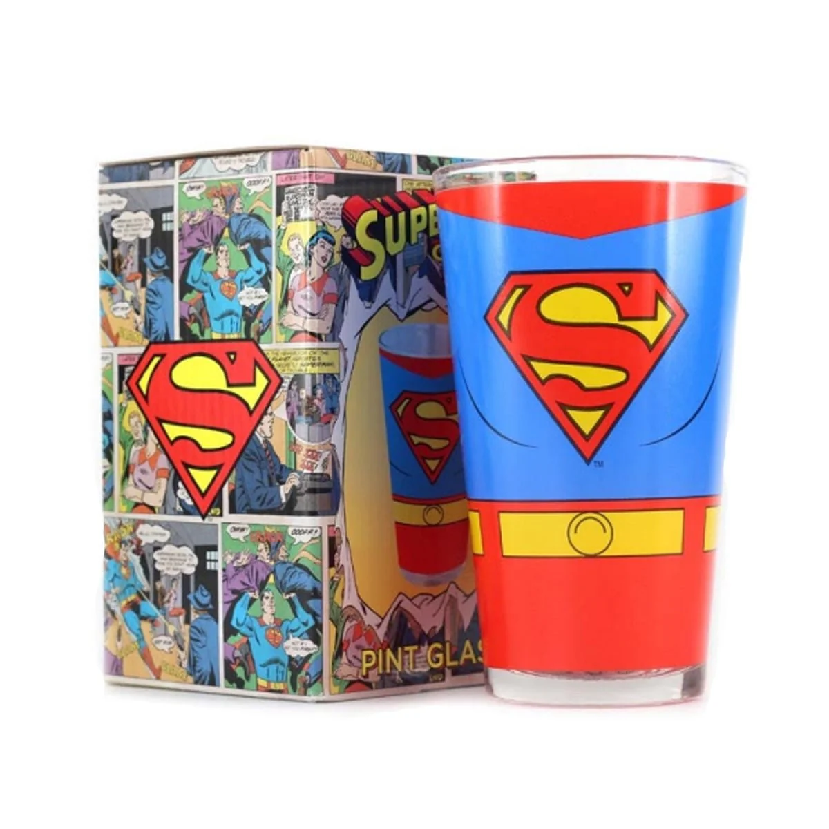 DC Comics Superman Glass - Image 3