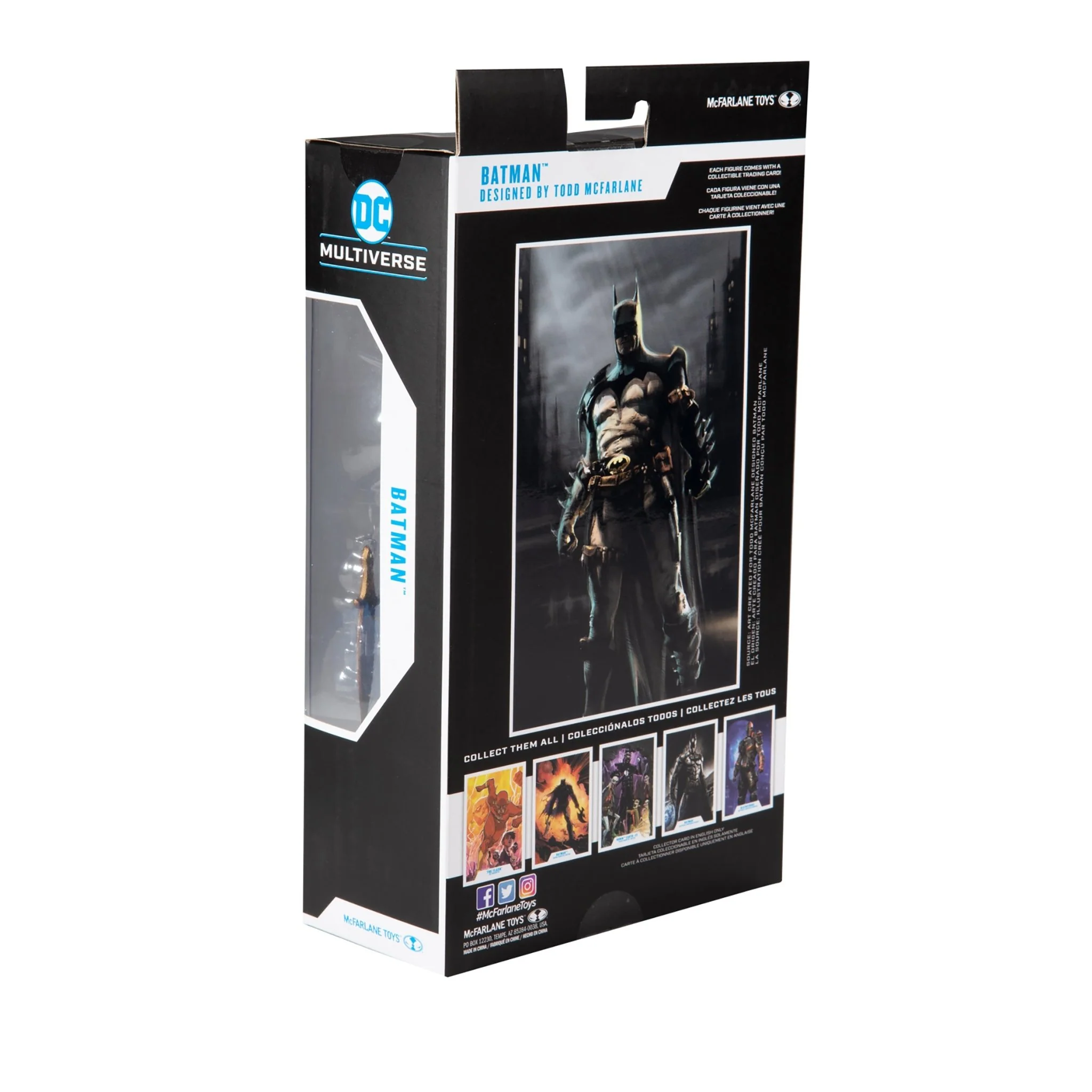 DC Comics 'Designed by Todd McFarlane' Batman Action Figure - Image 10