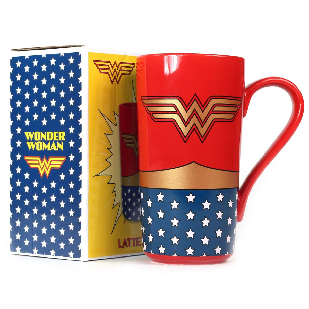 DC Comics Wonder Woman Costume Latte Mug - Image 3