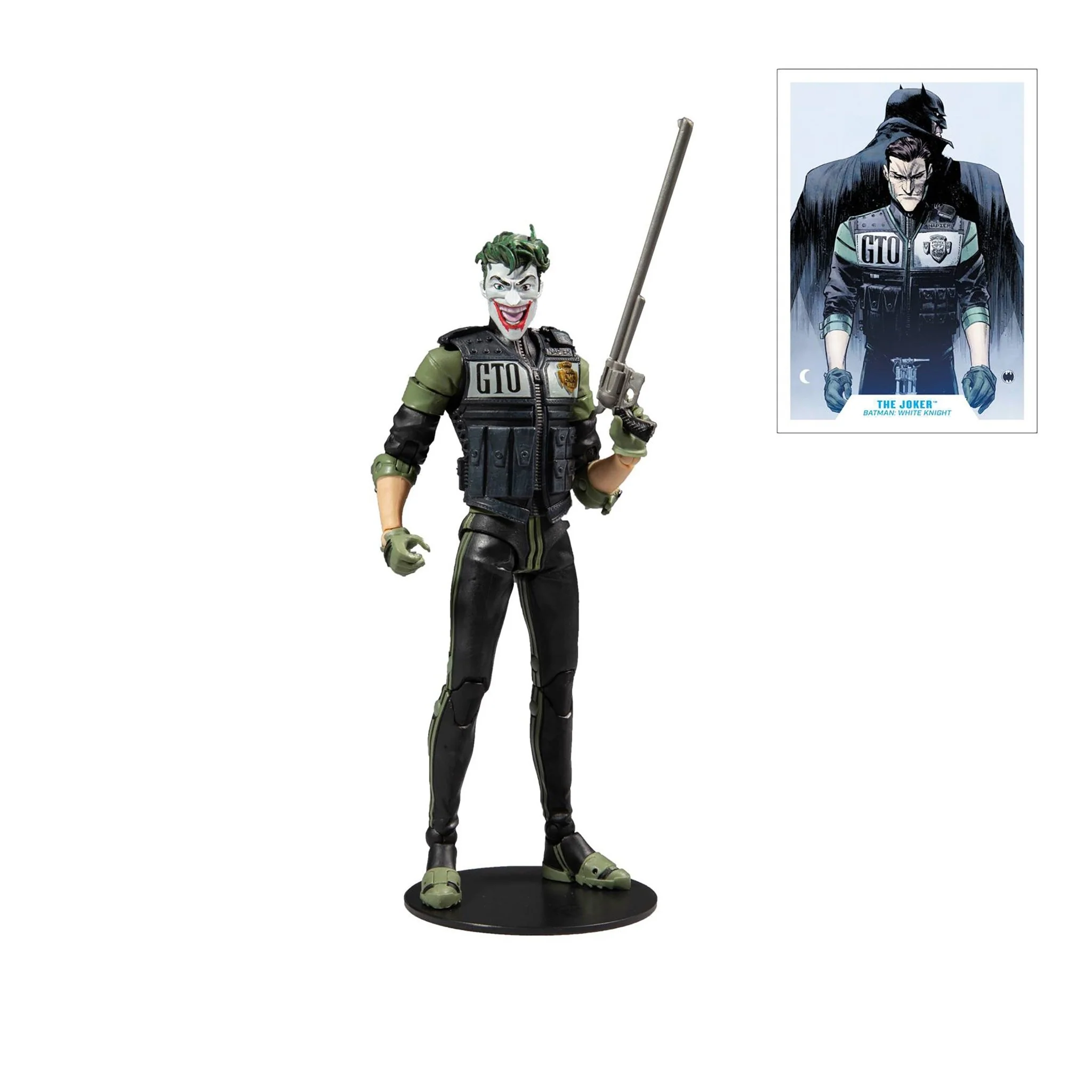 DC Multiverse White Knight Joker 7" Action Figure - Image 3
