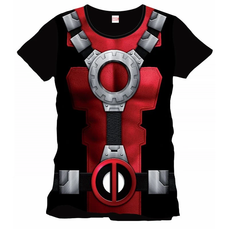 Deadpool Costume T-Shirt - Image 2