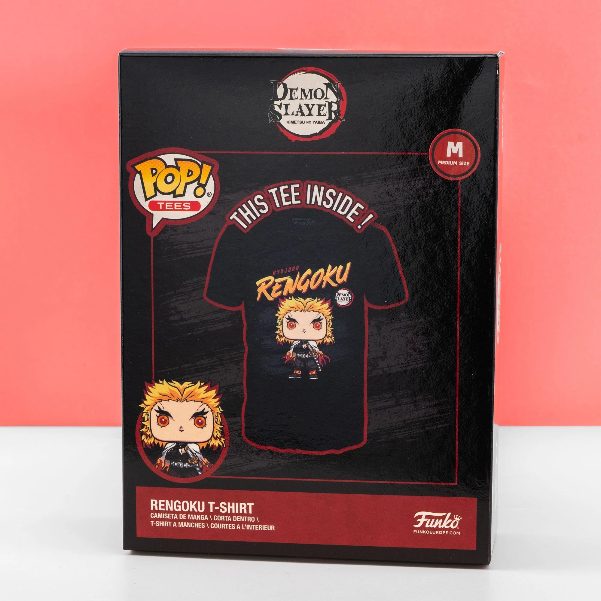 Demon Slayer Rengoku Funko Boxed Tee - Image 2