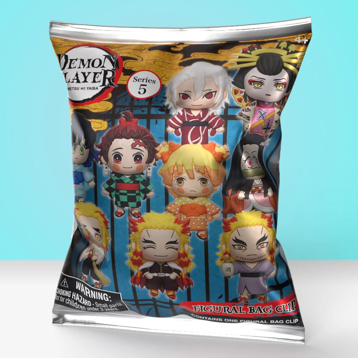 Demon Slayer Series 5 Blind Bag Mystery Bag Clip