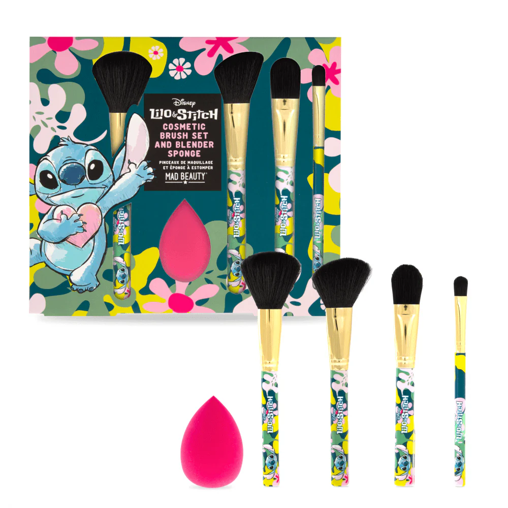 Disney Lilo & Stitch Cosmetics Brush Set by Mad Beauty - Image 3