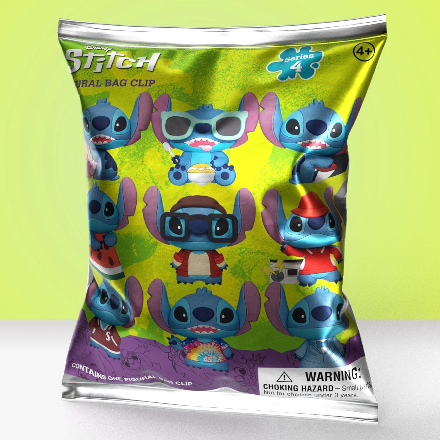 Disney Stitch Series 4 Blind Bag Mystery Bag Clip
