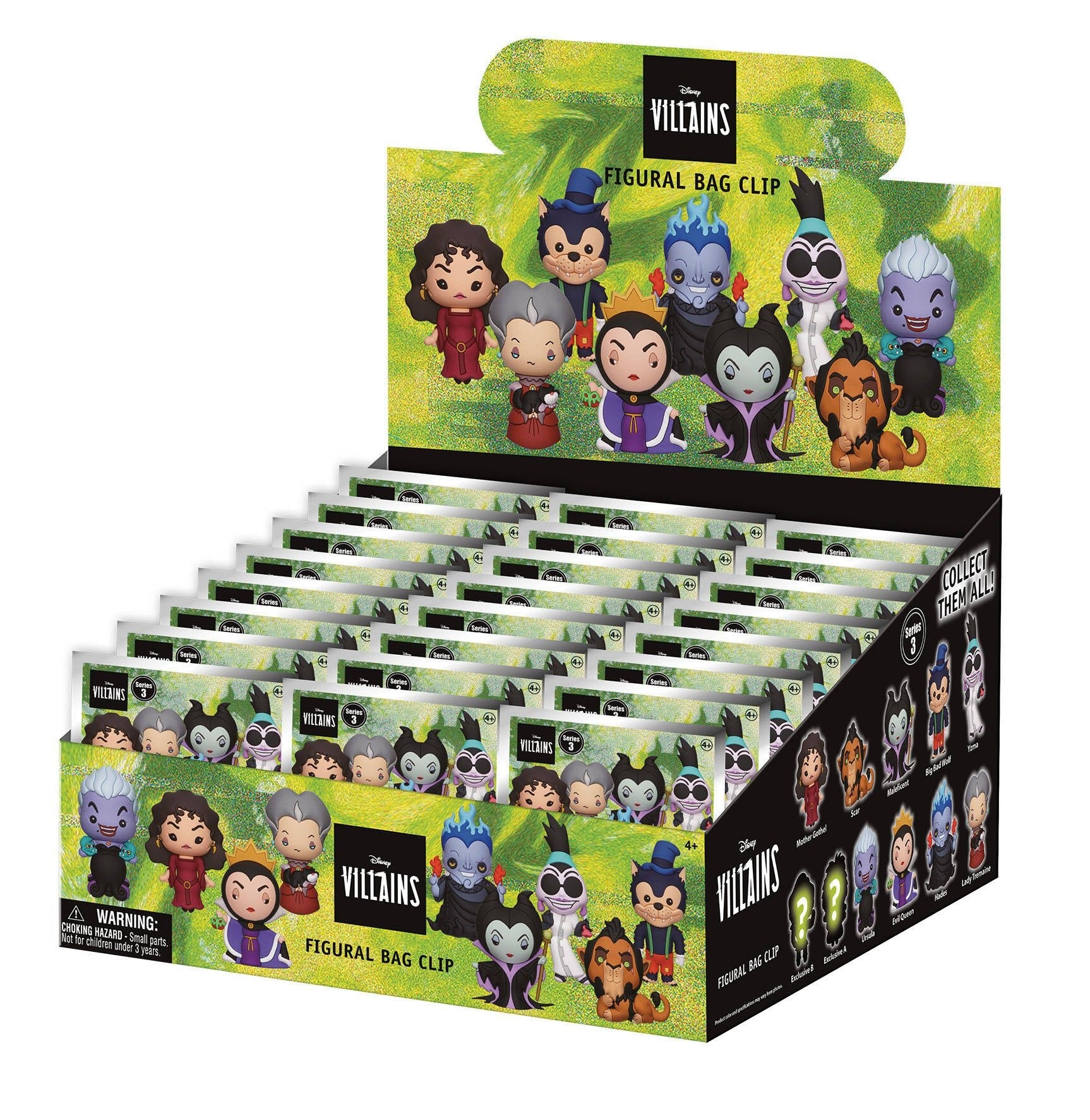 Disney Villains Series 3 Blind Bag Mystery Bag Clip - Image 2