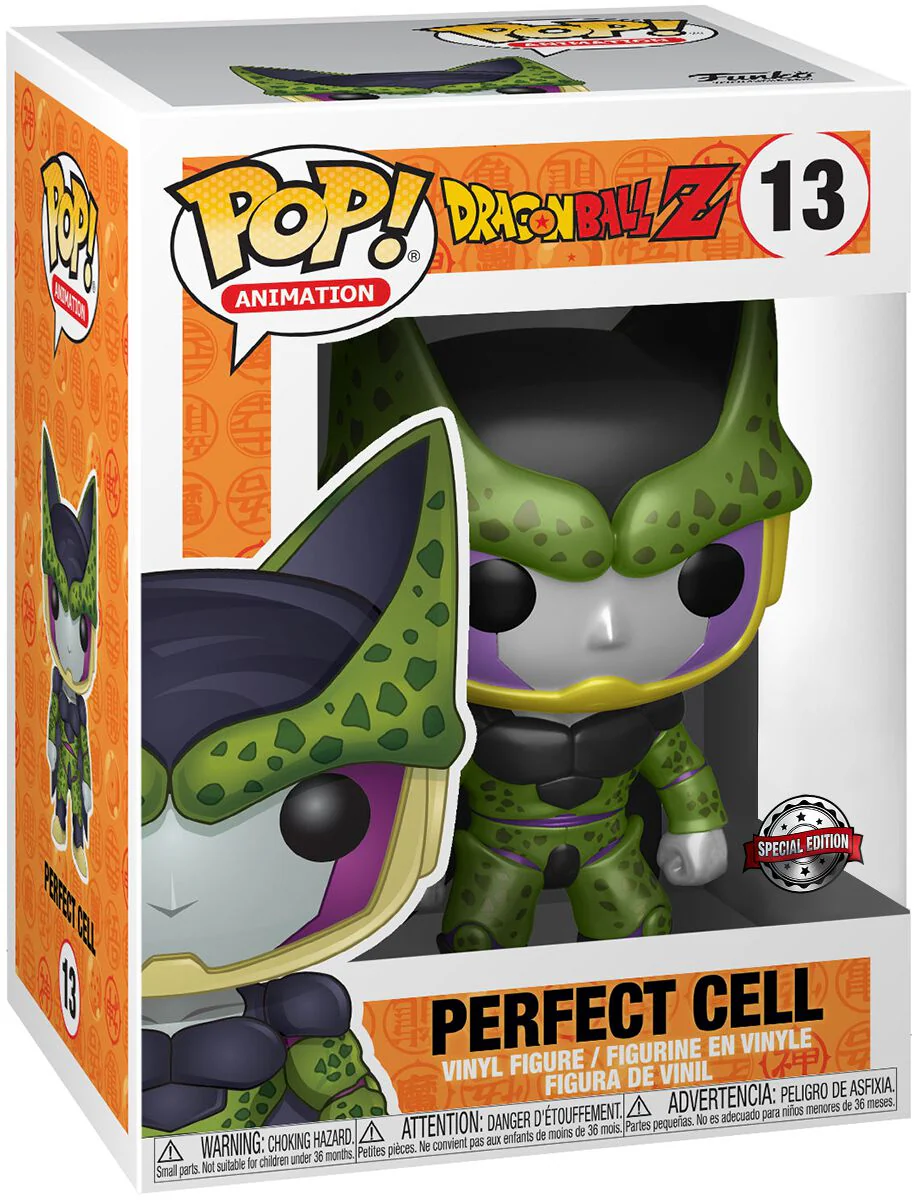 Dragon Ball Z Perfect Cell Funko Pop! Vinyl and Tee Set - Image 3