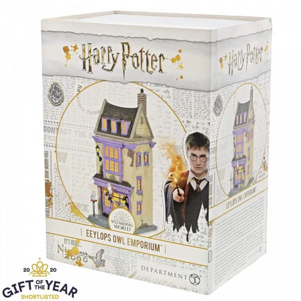 Harry Potter Eeylops Owl Emporium Illuminating Statue - Image 2