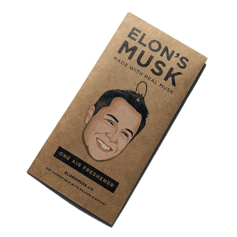 Elon's Musk Air Freshener