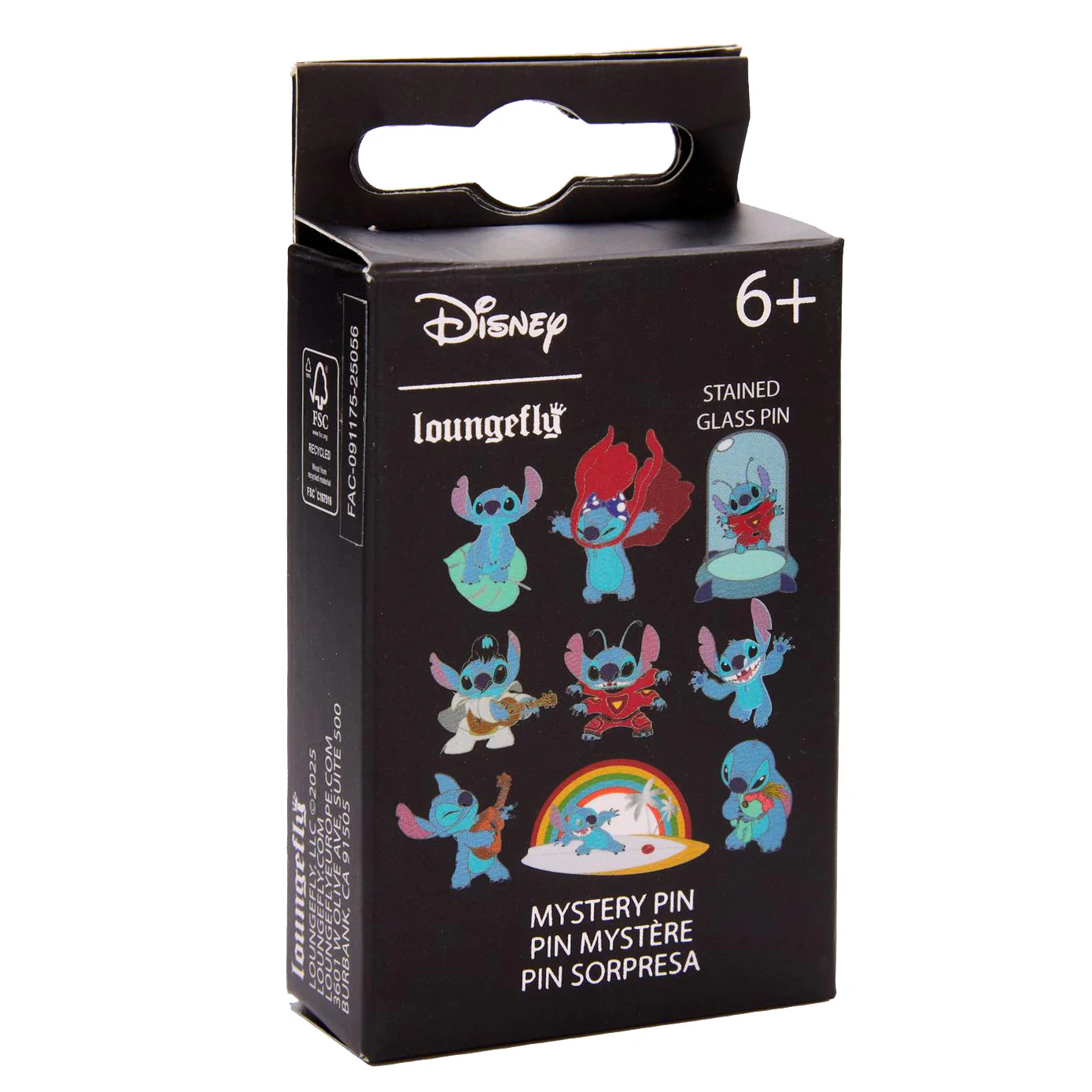 Loungefly x Disney Stitch Icon Blind Box Mystery Pin - Image 2