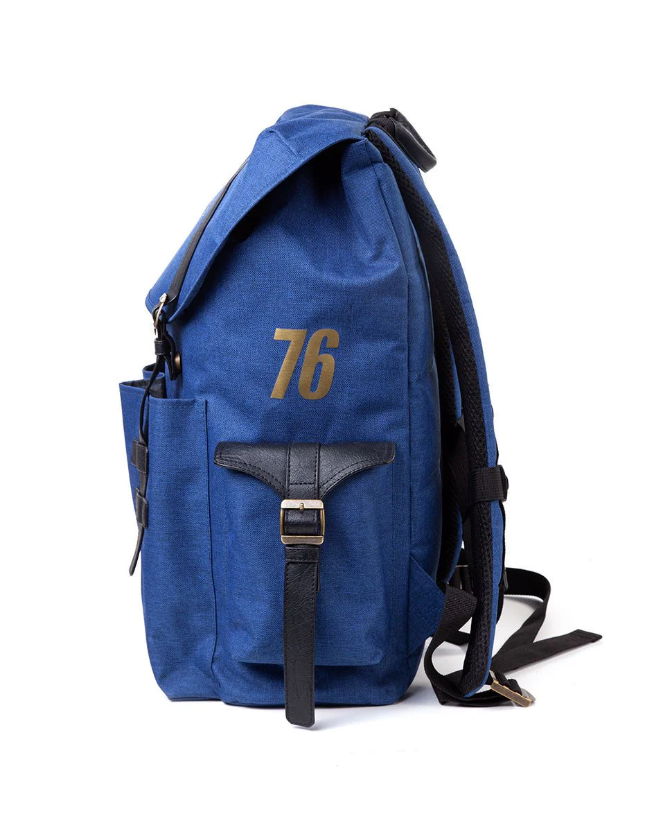 Fallout 76 Gold Foil Logo Backpack - Image 3