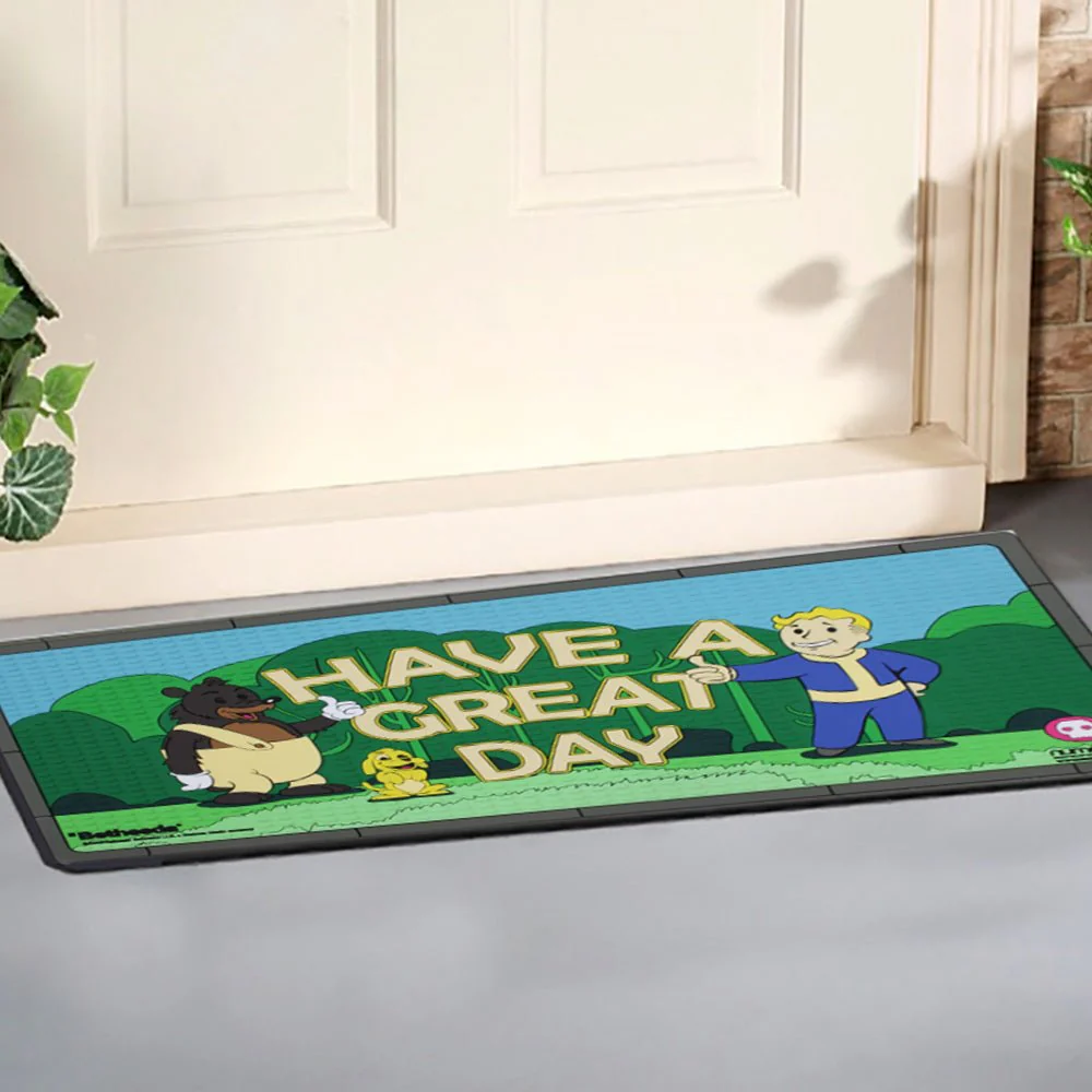 Fallout 76 Have a Great Day Rubber Doormat - Image 2