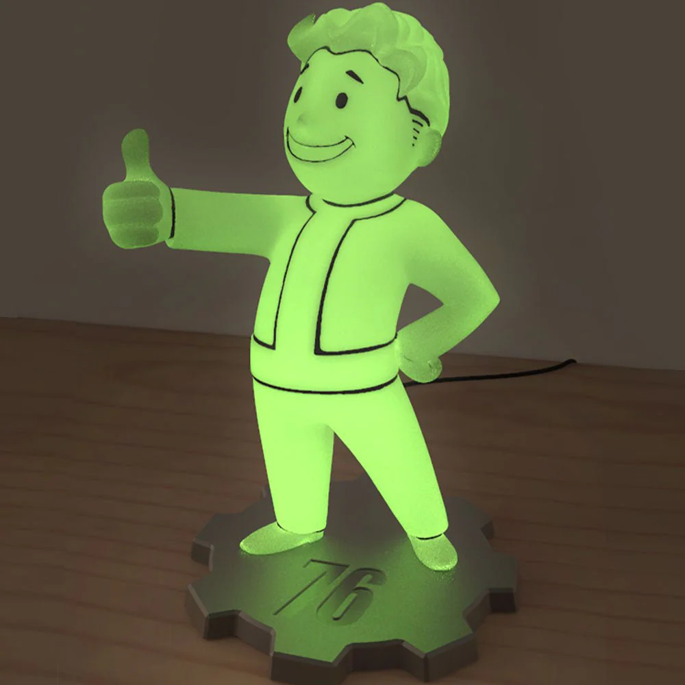Fallout 76 Radioactive Vault Boy LED Lamp - Image 2
