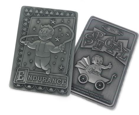 Fallout Limited Edition Metal Perk Card # 3 - Endurance - Image 2