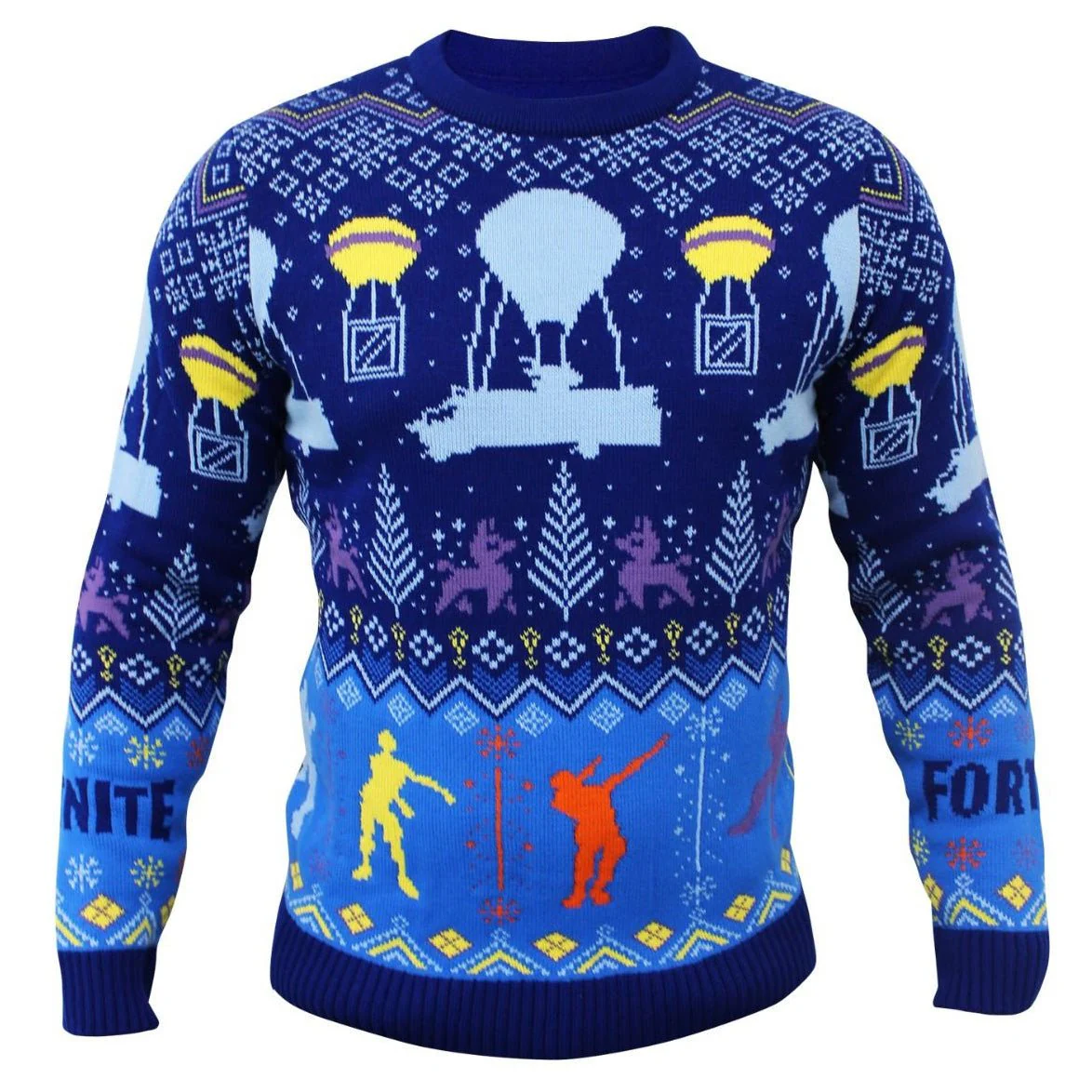 Fortnite Kids Knitted Christmas Jumper/Sweater - Image 5