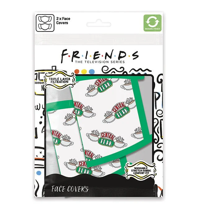 Friends Central Perk Face Mask 2 Pack - Image 4
