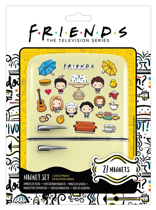 Friends Chibi Magnet Set