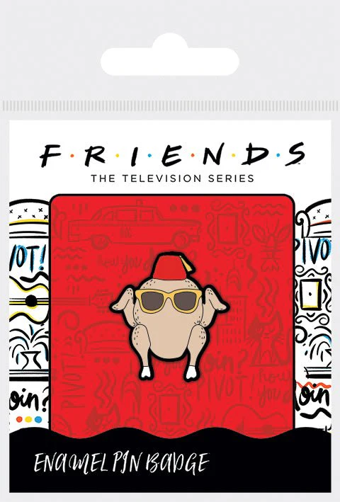 Friends Cool Turkey Enamel Pin Badge