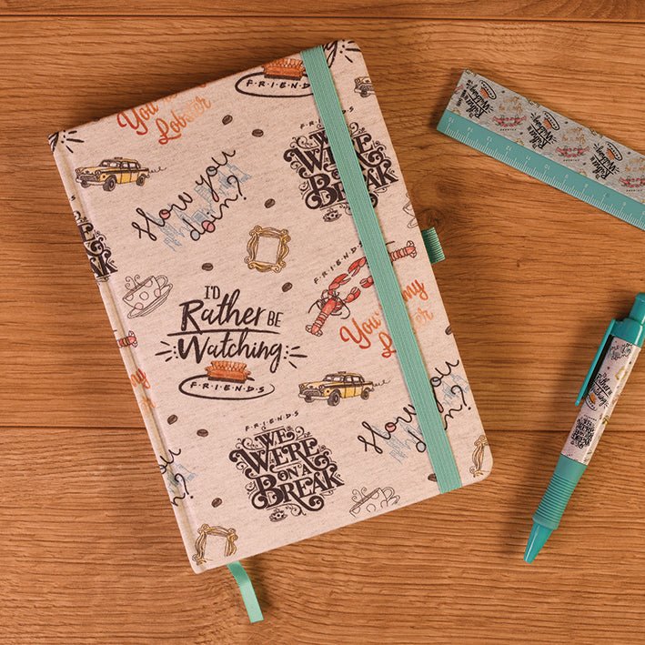 Friends Premium Marl A5 Notebook - Image 3
