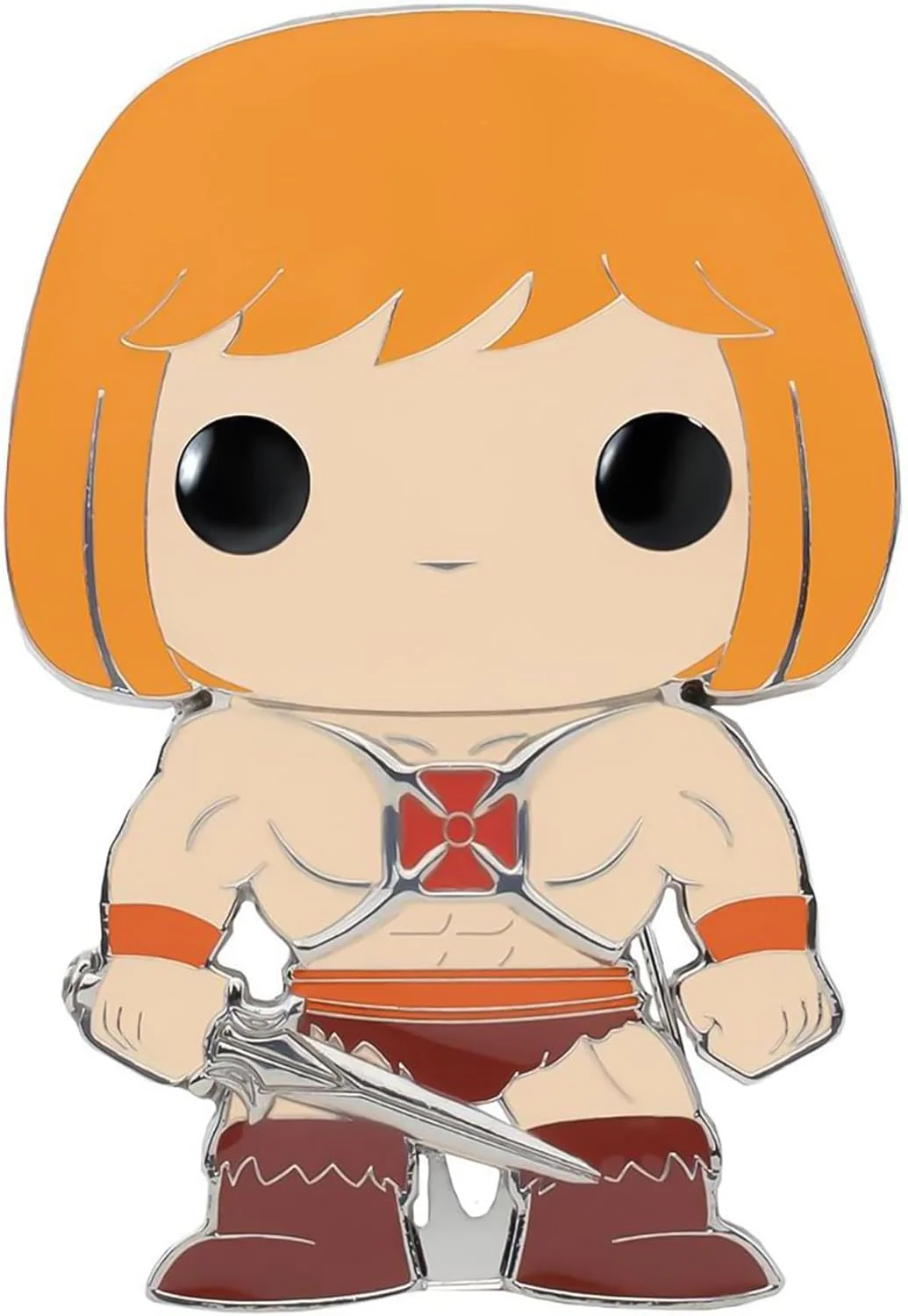 Masters of The Universe He-Man Funko POP! Pin - Image 2