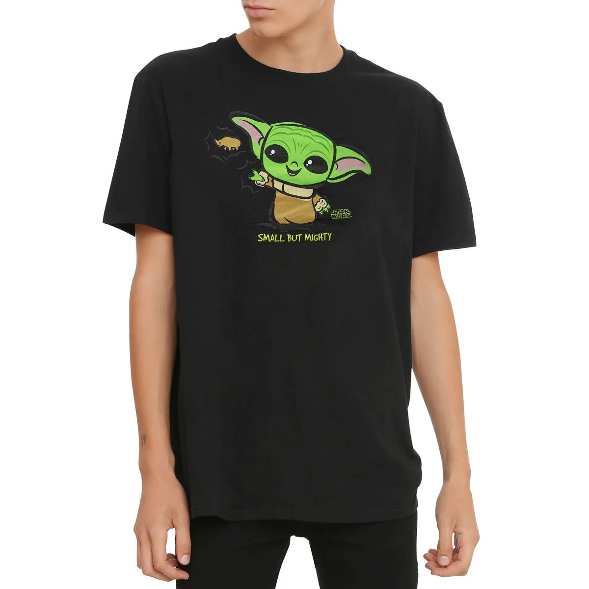 Funko Pop! Star Wars The Mandalorian "The Force" Baby Yoda T-Shirt - Image 2