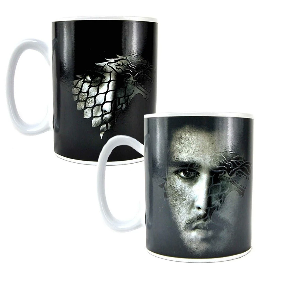 Game of Thrones Jon Snow Heat Changing Mug